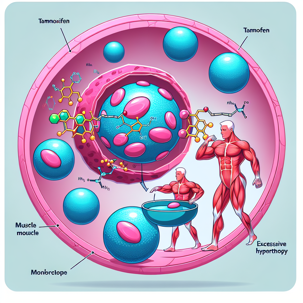 The role of tamoxifen in preventing excessive muscle hypertrophy
