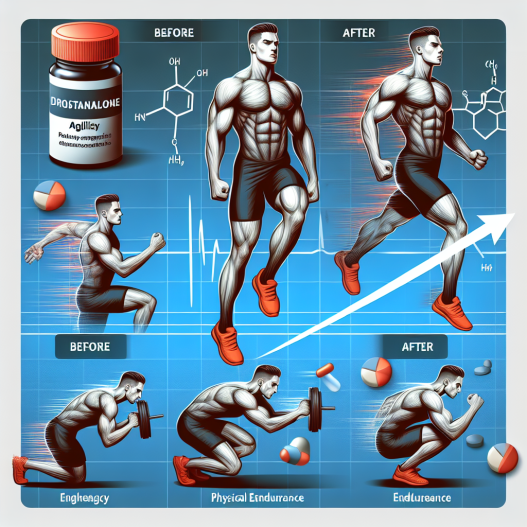 Effects of drostanolone on agility and physical endurance