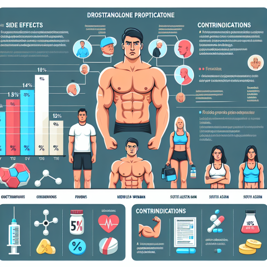 Side effects and contraindications of drostanolone propionate for athletes
