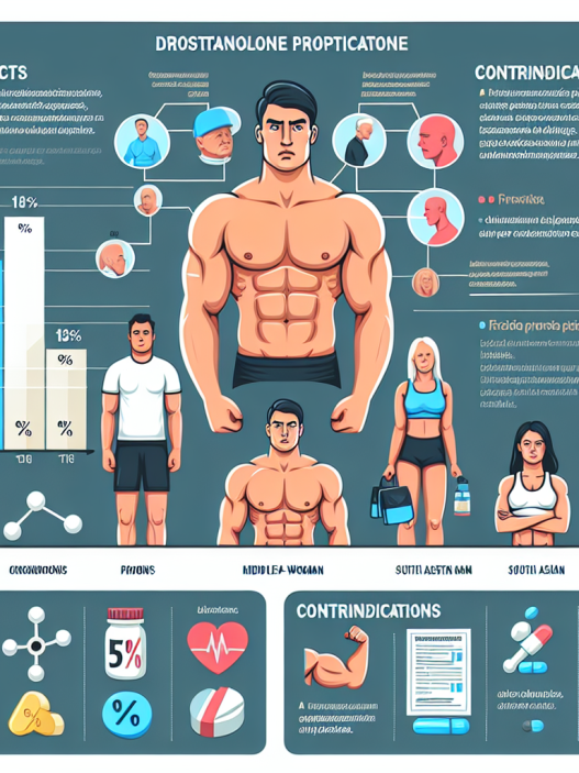 Side effects and contraindications of drostanolone propionate for athletes
