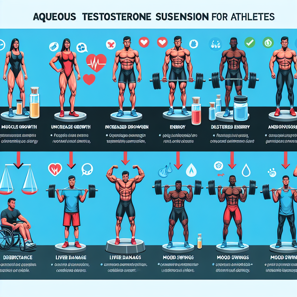 Aquous testosterone suspension: pros and cons for athletes