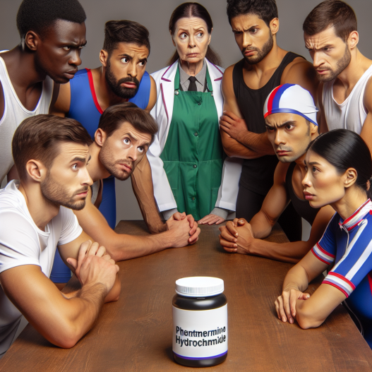 Controversy over the use of phentermine hydrochloride among athletes