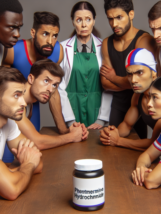 Controversy over the use of phentermine hydrochloride among athletes