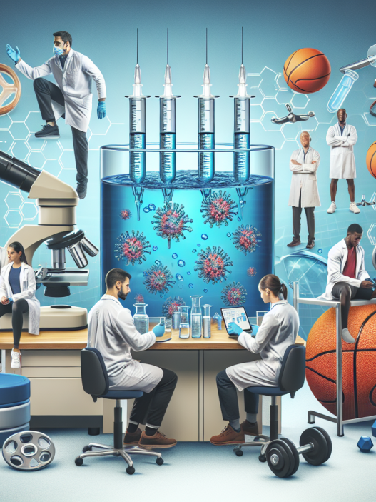 Bactericidal water injections: a fresh approach in sports pharmacology