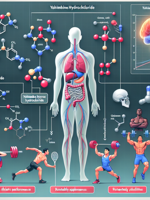 Yohimbine hydrochloride's role in athletic performance