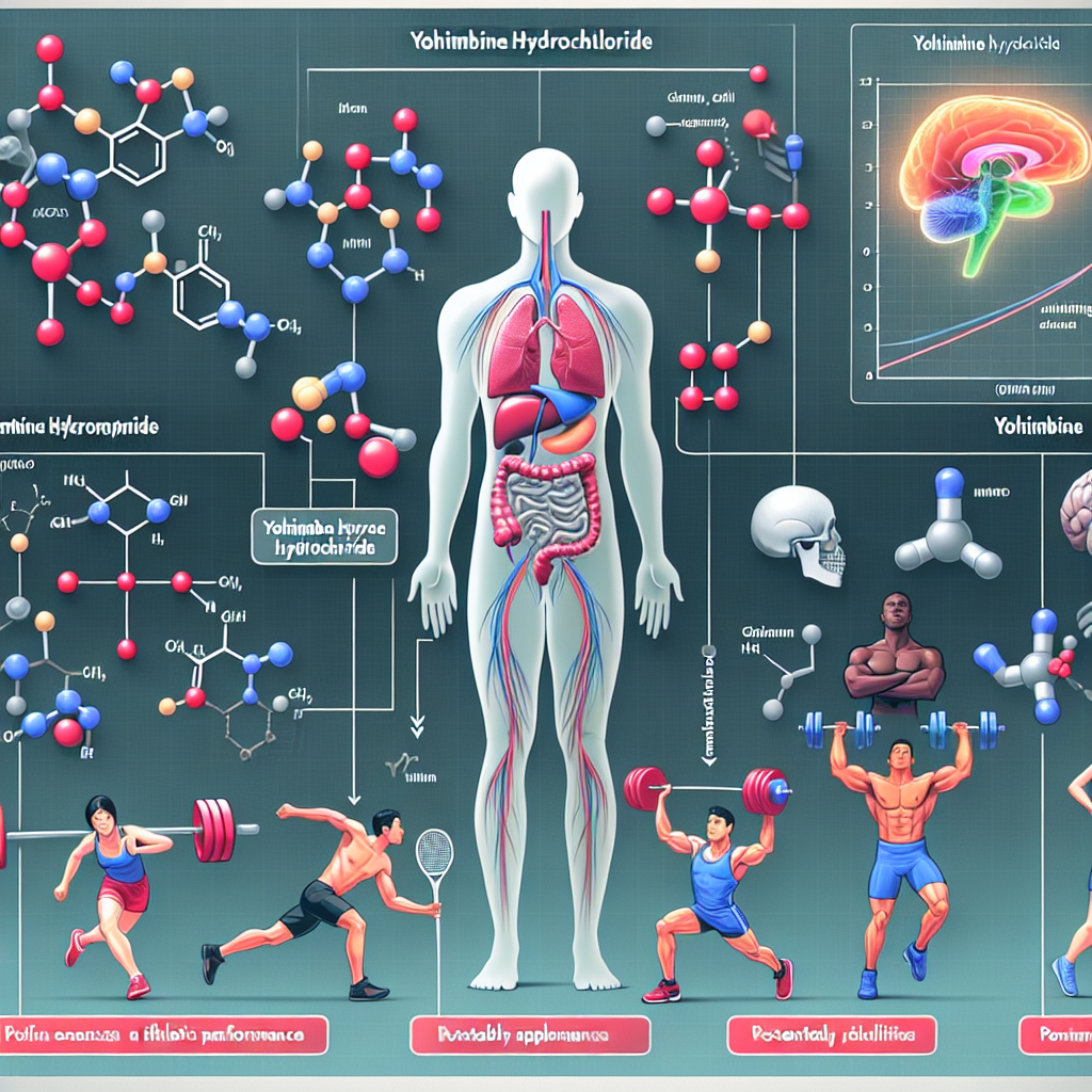 Yohimbine hydrochloride's role in athletic performance