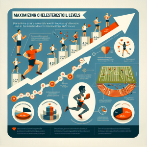 Optimal cholesterol levels for maximizing athletic performance