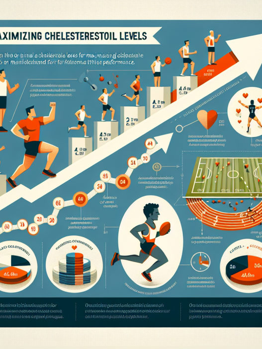 Optimal cholesterol levels for maximizing athletic performance