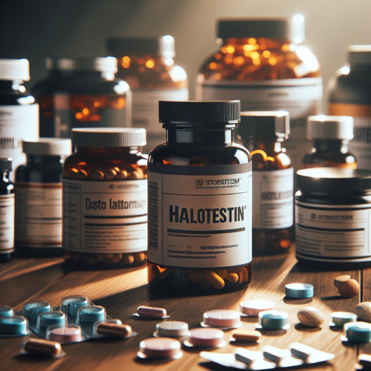 Cutting stack including halotestin