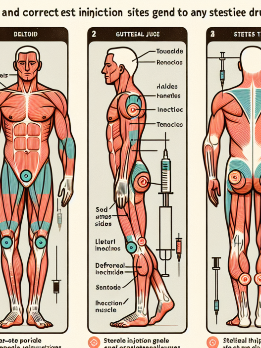 Injection sites for methyltrenbolone: best practices