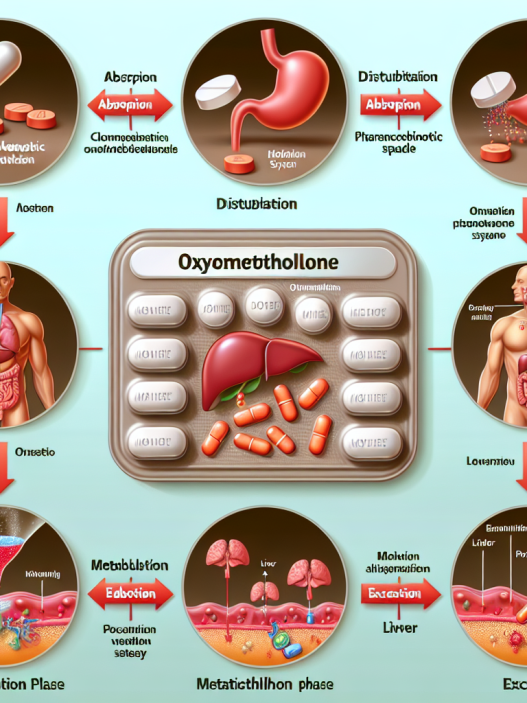 Pharmacokinetics of oxymetholone compresse: absorption, distribution, metabolism, excretion