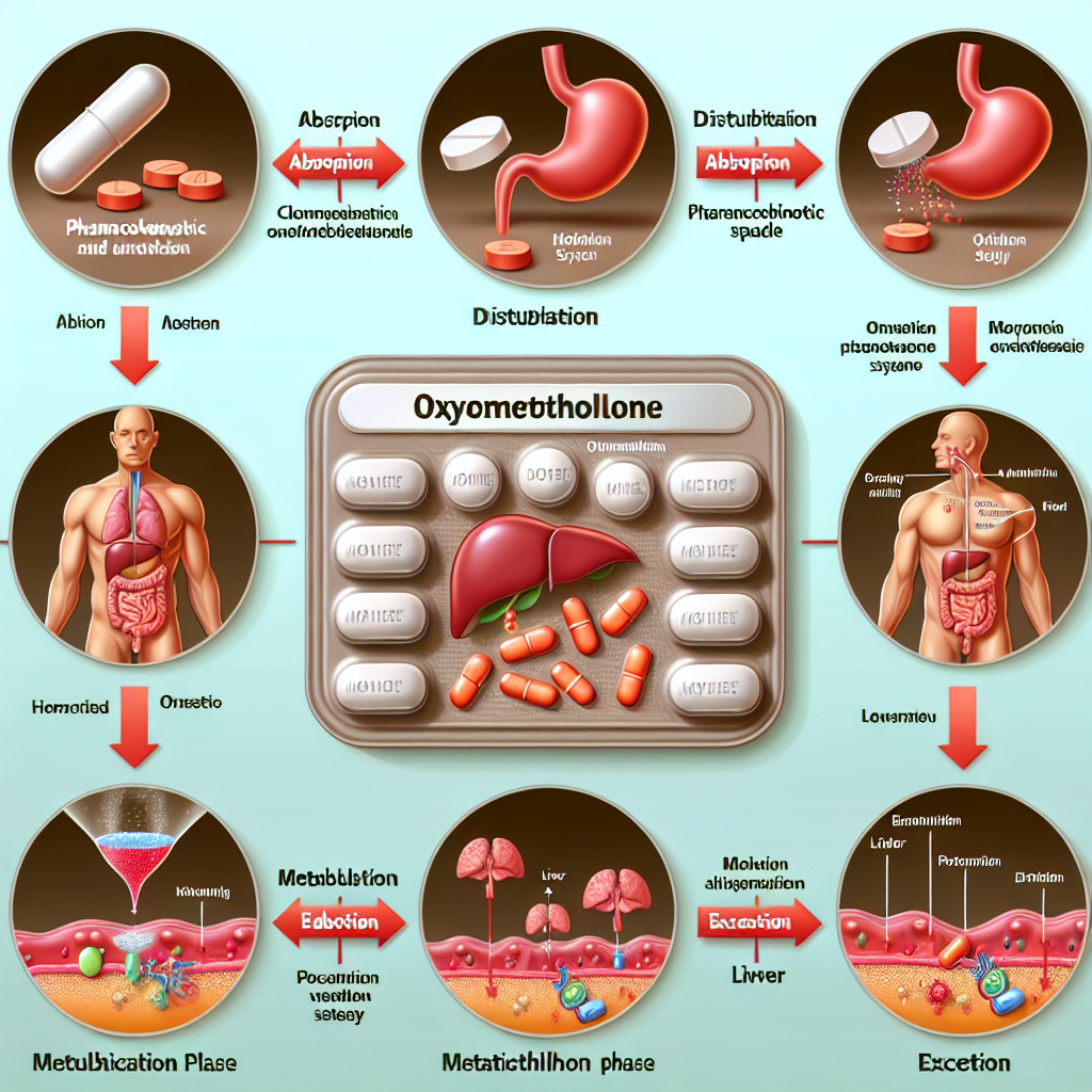 Pharmacokinetics of oxymetholone compresse: absorption, distribution, metabolism, excretion