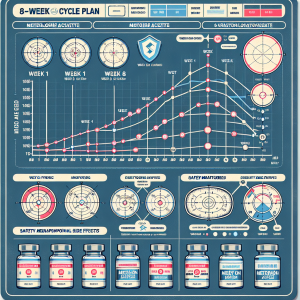 Sample cycle plan for acetato di metenolone: 8 weeks