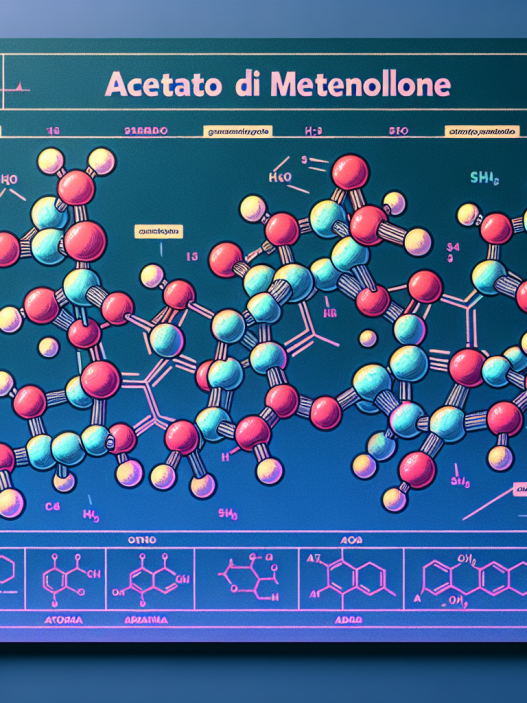 Structure-activity relationship of acetato di metenolone