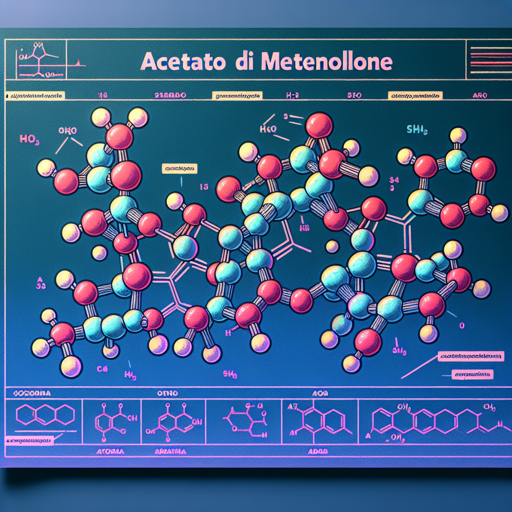 Structure-activity relationship of acetato di metenolone
